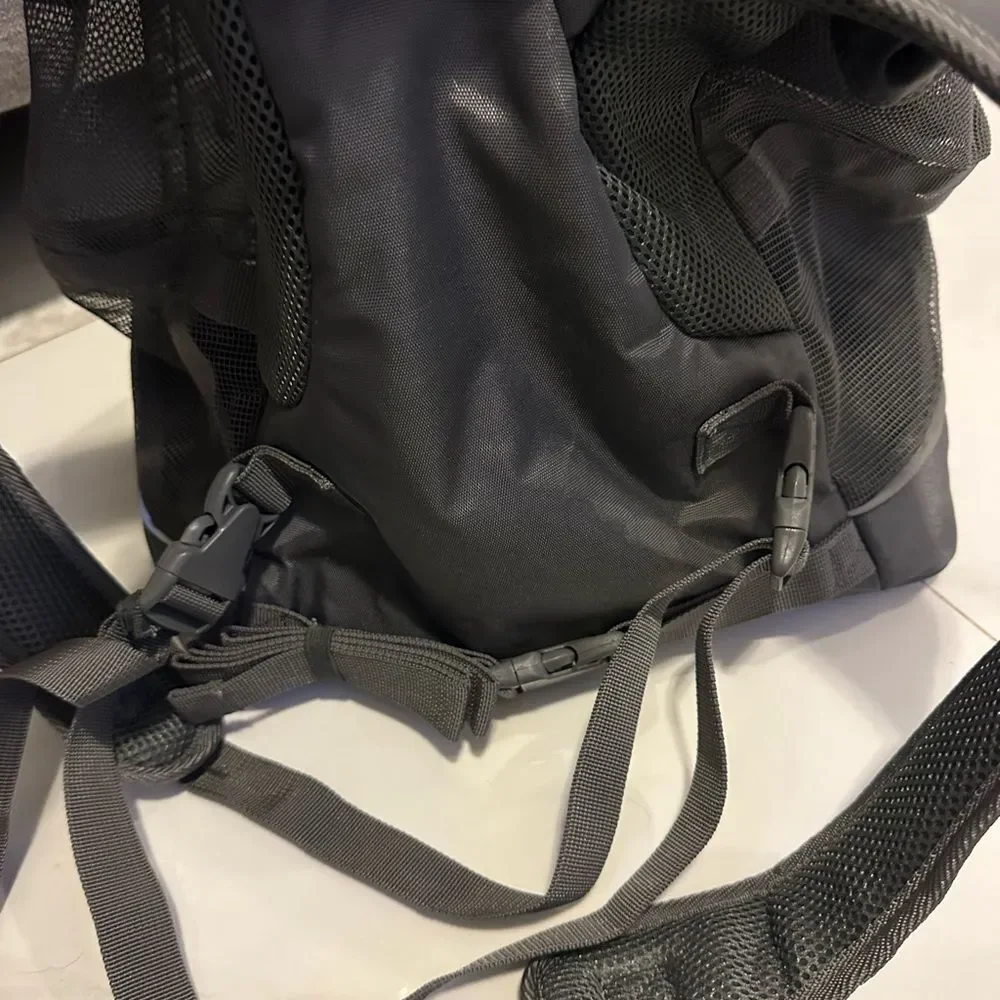 Outward Hound Charcoal and Black Backpack & puppy treat Fanny pack for training